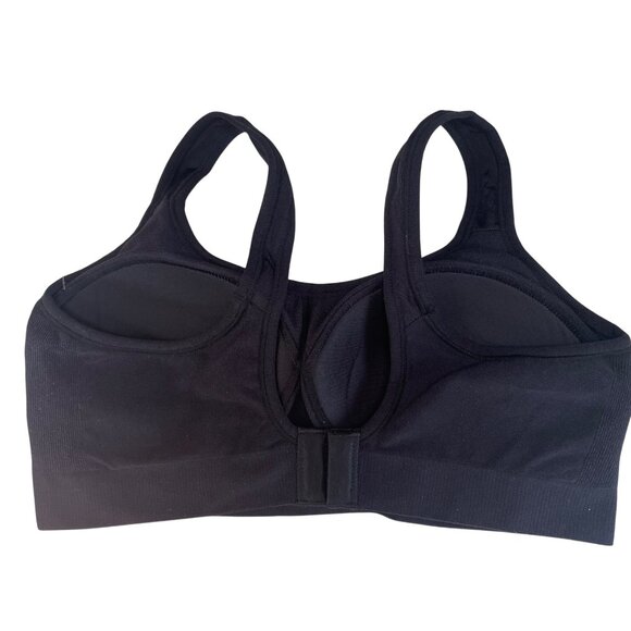 Truekind® Daily Comfort Wirefree Shaper Bra Black Sz LG 10022 - Picture 3 of 4